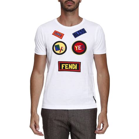 fendi t shirt heren sale|fendi shirt for men.